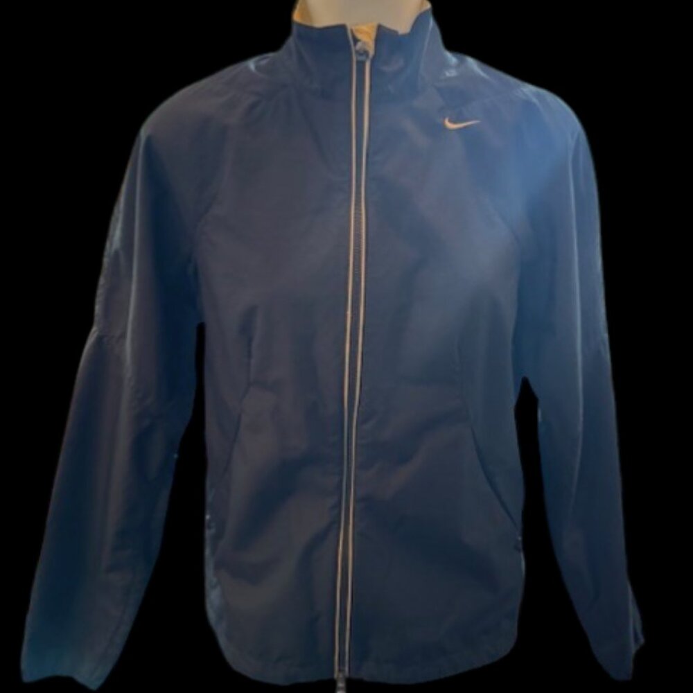 Nike Sphere React Black and Gold Running Jacket Women’s Small (4–6)